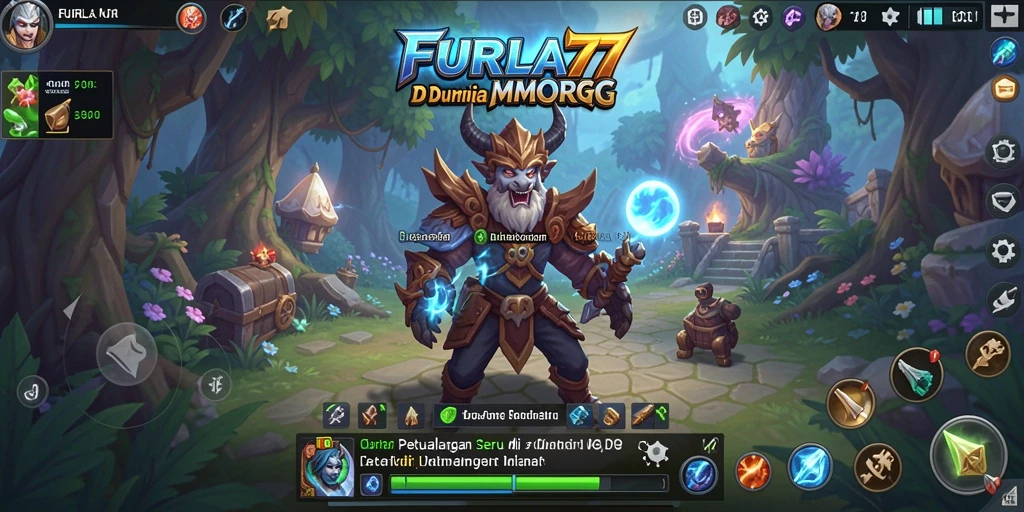 Tampilan gameplay FURLA77 yang mendebarkan di dalam dunia MMORPG.