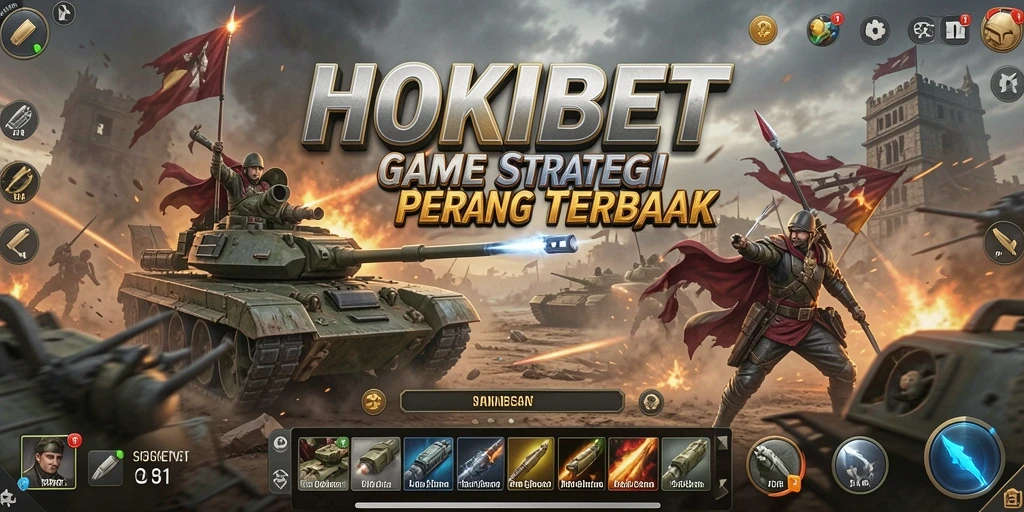 Gameplay HOKIBET yang seru dalam pertempuran strategis.