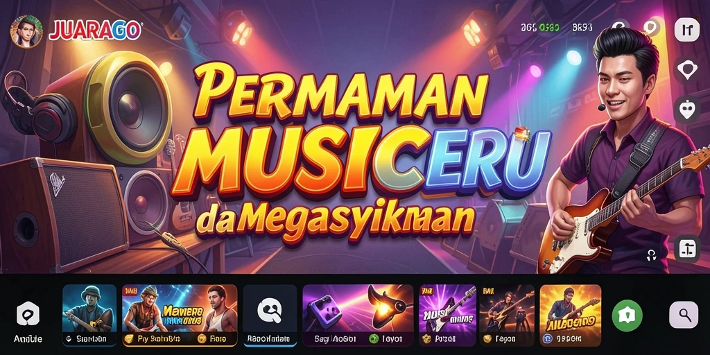 Tampilan gameplay JUARAGO yang menyenangkan dan interaktif.