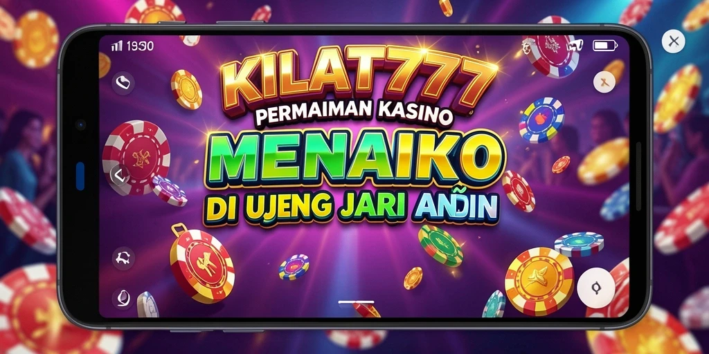 Tampilan menarik dari permainan Kasino KILAT777 dengan grafik yang memukau.