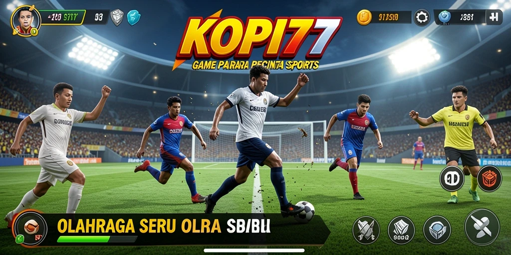 Tampilan gameplay menarik KOPI77 dengan aksinya yang menegangkan.