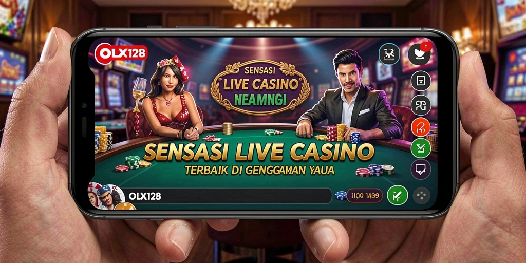 Tampilan gameplay yang mendebarkan dan interaktif dari OLX128.