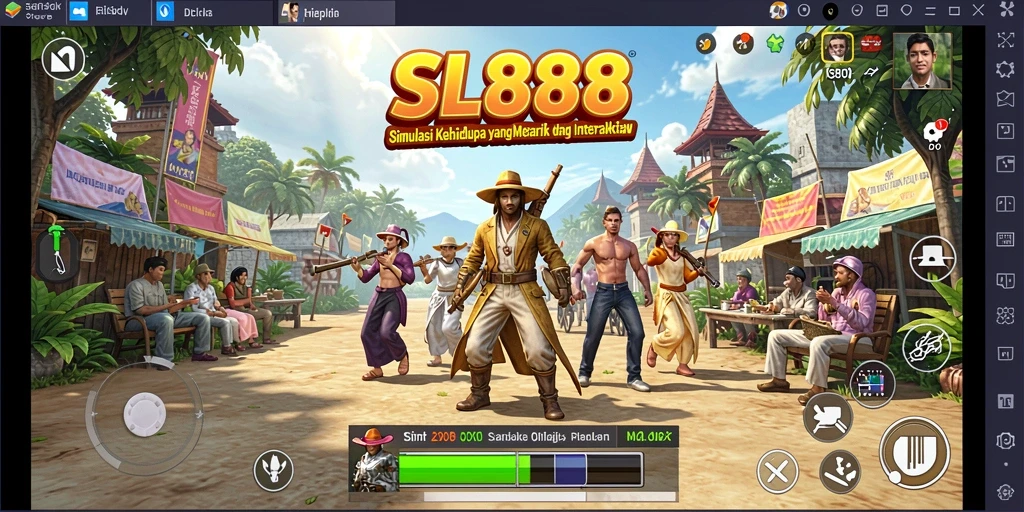 Screenshot game SL888 menampilkan gameplay interaktif yang menawan.