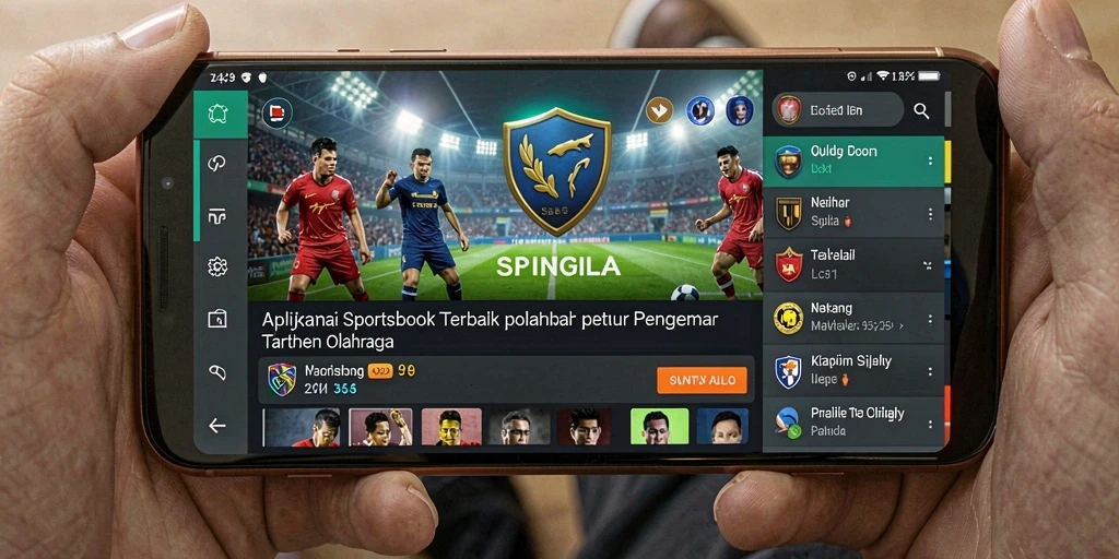 Tampilan gameplay yang menarik pada aplikasi SPINGILA dengan banyak pilihan taruhan.